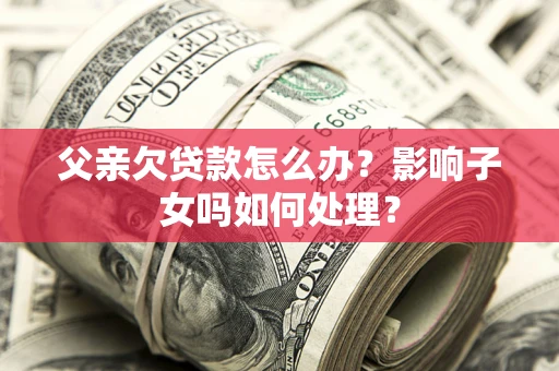 武汉父亲欠贷款怎么办？影响子女吗如何处理？