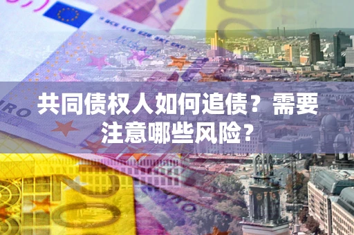 武汉共同债权人如何追债？需要注意哪些风险？