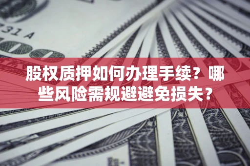 武汉股权质押如何办理手续？哪些风险需规避避免损失？