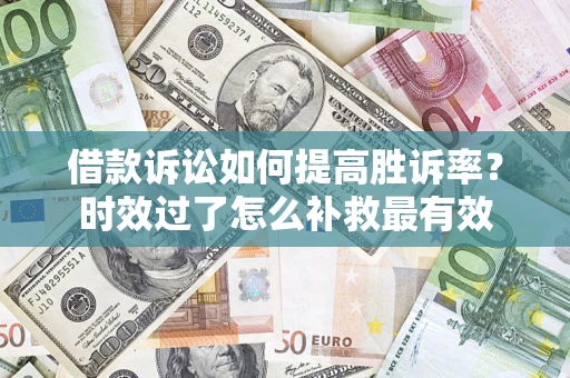 武汉借款诉讼如何提高胜诉率？时效过了怎么补救最有效