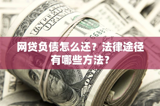 武汉网贷负债怎么还？法律途径有哪些方法？