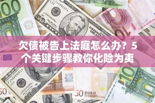武汉欠债被告上法庭怎么办？5个关键步骤教你化险为夷