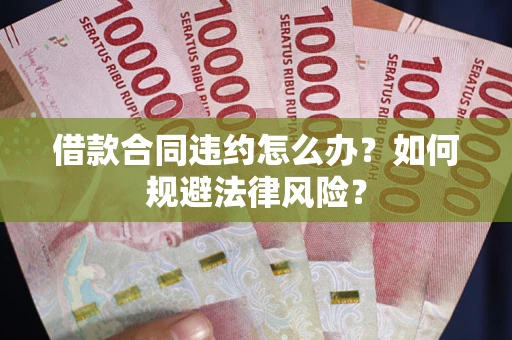 武汉借款合同违约怎么办？如何规避法律风险？